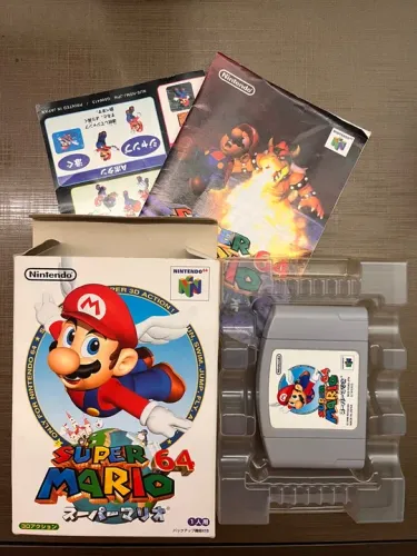 Mario 64 CIB - japonês