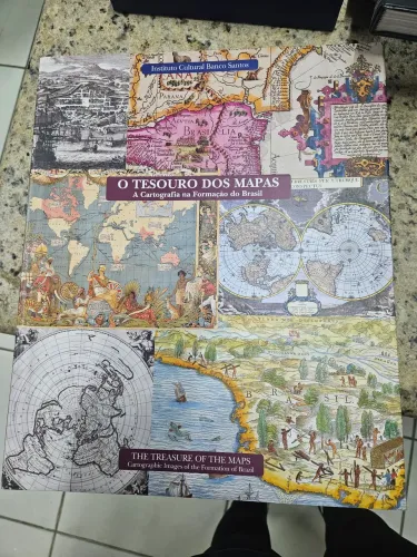 O TESOURO DOS MAPAS - A Cartografia na Formação do Brasil