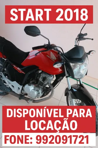 Aluguel para trabalho dia dia Motos