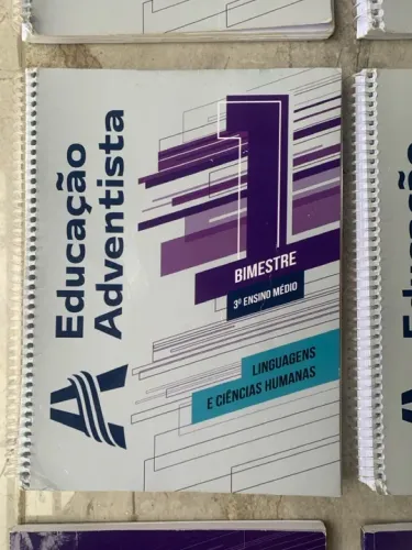 Livro Educação Adventista - 1º Bimestre - 3º Ensino Médio Linguagem e humanas