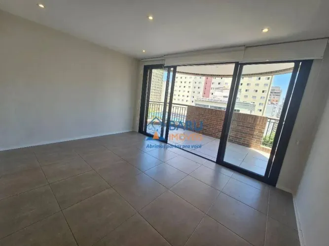 Terraco e vista 180° da AV Angelica em um apartamento de 90m² de area util! Alguns lugares