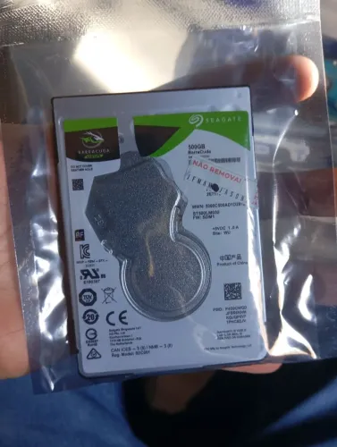 HD Interno 500GB Seagate Barracuda