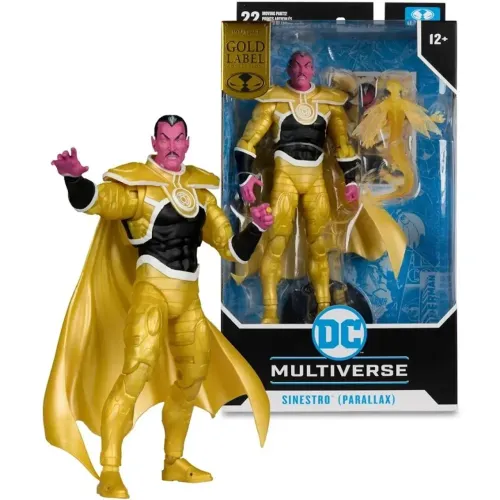 Sinestro Parallax gold Mcfarlane Toys