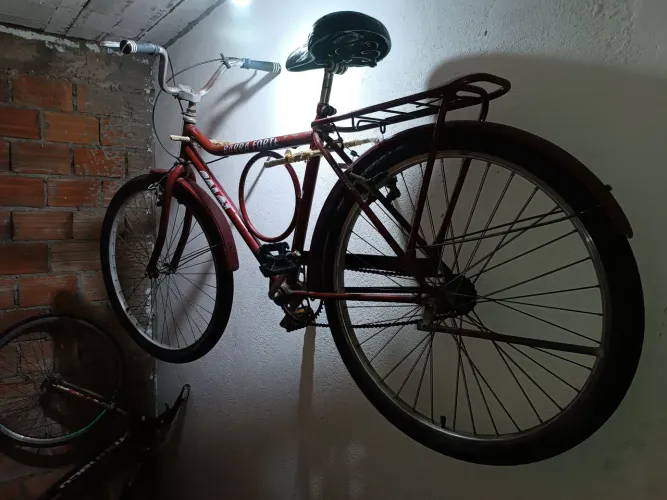 Bicicleta barra forte