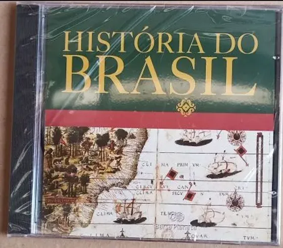 CD-ROM Interativo - História do Brasil - Barça - Novo Lacrado 