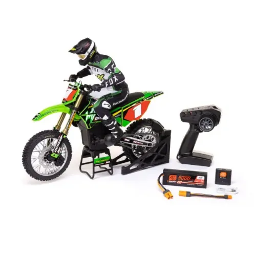 Mini Moto Rc Losi Promoto Mx 1/4 C/ Bateria E Carregador