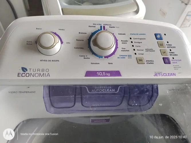 LAVADORA ELECTROLUX LAC11 10KLS