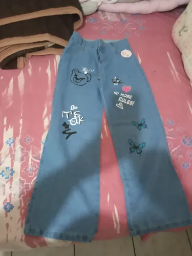 Calça jeans menina infantil juvenil plantalona