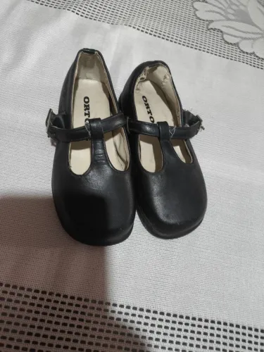 Sapato infantil Tam 21 Ortopé preto