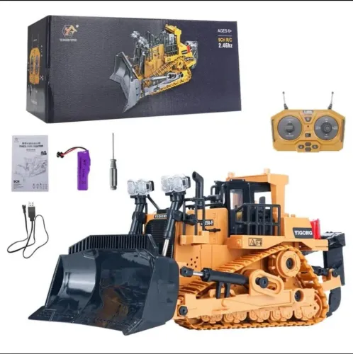 Trator de esteira de controle remoto -