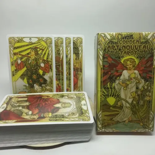 Golden Art Nouveau Tarot