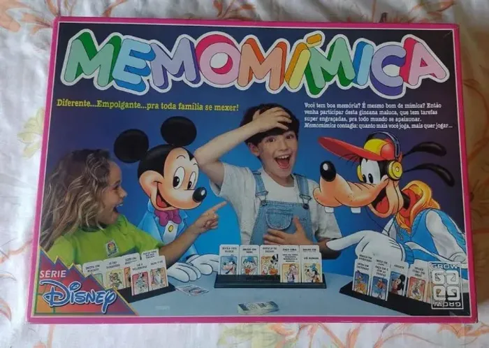 Jogo Memomimica Disney da Grow Completo