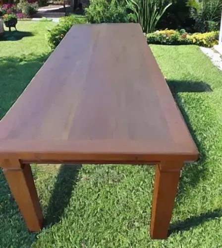 Mesa Mineira Rustica De 3 metros x 1 mt