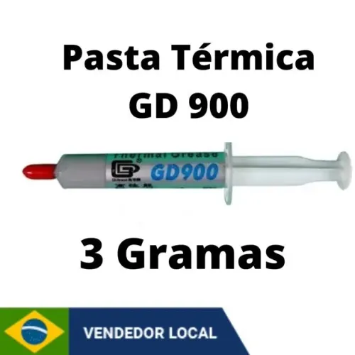 Pasta Térmica Prata Gd900 Silver 3g Thermal Grease Original