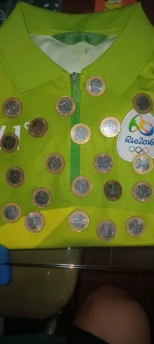 Camisa olimpíadas 2016 bandeira
