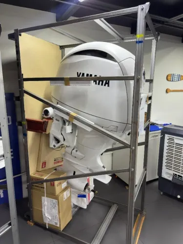 Motor Yamaha 150HP 4T DI - Pearl White