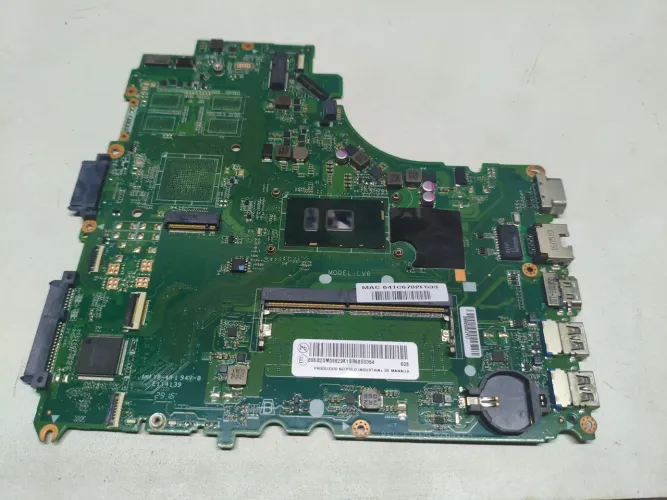 Placa Mãe Notebook Lenovo V310-14isk Ddr4 13 Da0lv6mb6f0 Verde