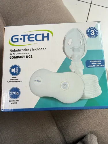 Vendo Inalador e Nebulizador de Ar Compact Branco G-TECH