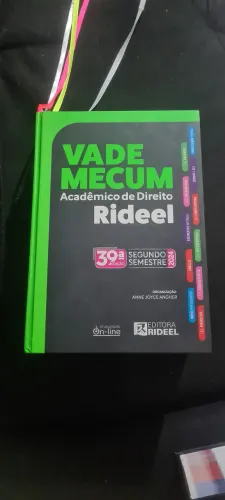 Vade Mecum Acadêmico de Direito Rideel - 39ª Edição