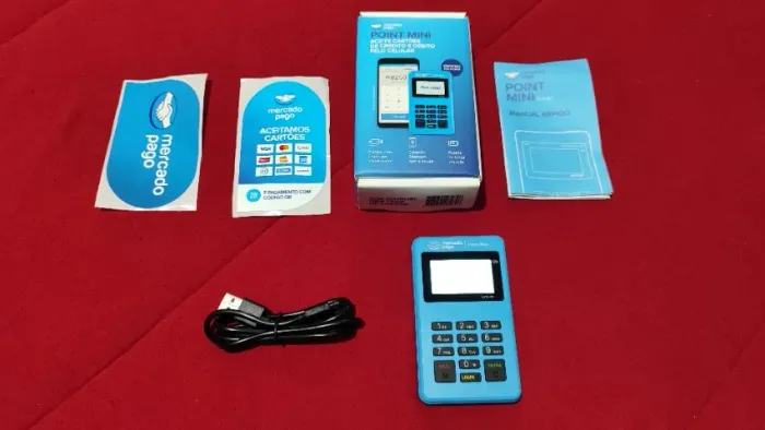 Maquininha Point Mini Mercado Pago - Precisa do celular para utilizar!!