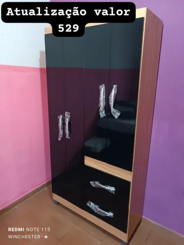 Guarda roupa solteiro novo - entrega gratuita