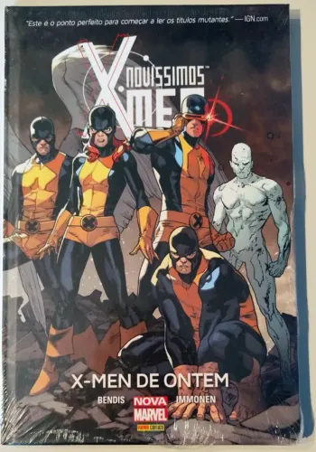 Novíssimos X-Men: X-Men de Ontem Nova Marvel Panini Capa Dura