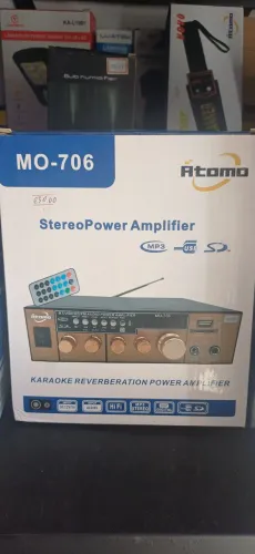 Amplificador Stereo Power Atomo MO-706