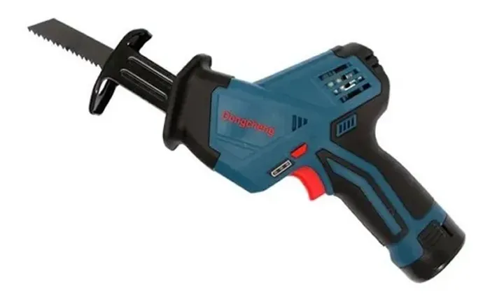 Mini Serra Sabre Serrote Elétrico 2 Baterias 12v Maleta 220v DCJ-F15