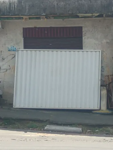 Portão de alumínio 1.500 / porta de 4 bandas  , 1.200