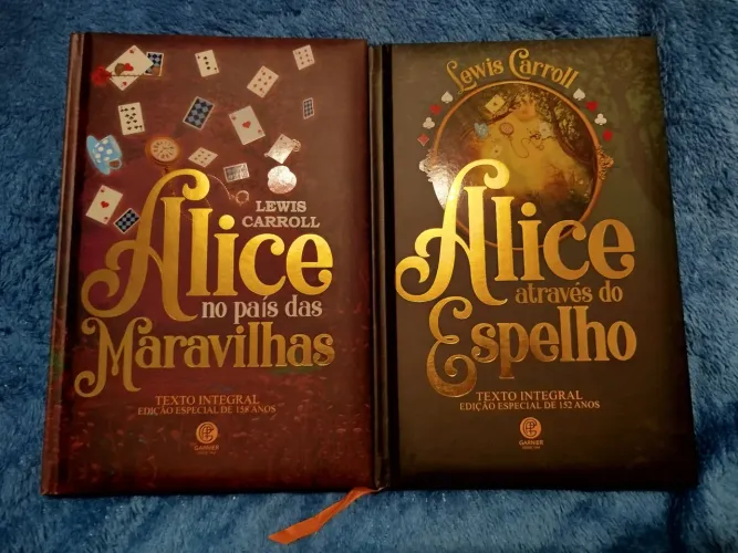 Box Livros Alice no País das Maravilhas
