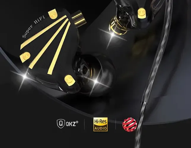 Fone QKZ-AK6 Titan Super In Ear Monitor de Palco