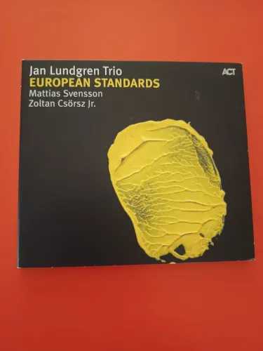 Cd raro Jan Lundgren Trio European Standards Mattias Svensson Zoltan Csorsz Jr.