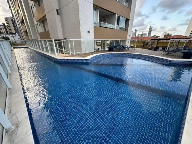 Excelente apartamento em João Pessoa no bairro jardim Oceania, posição da sombra nascente