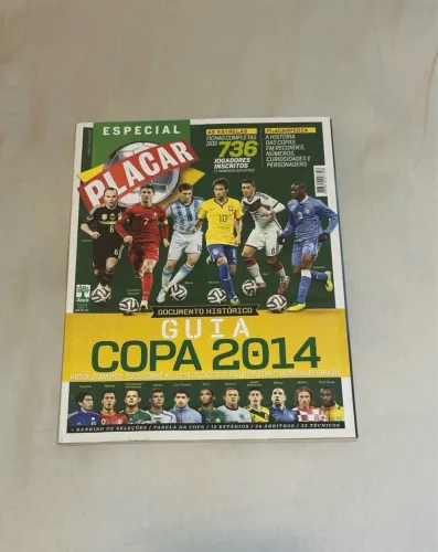 guia placar copa do mundo 2014 brasil futebol - edição histórica