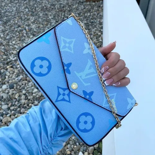 Mini Bandolera Luis Vuitton Azul (PRIMEIRA LINHA)