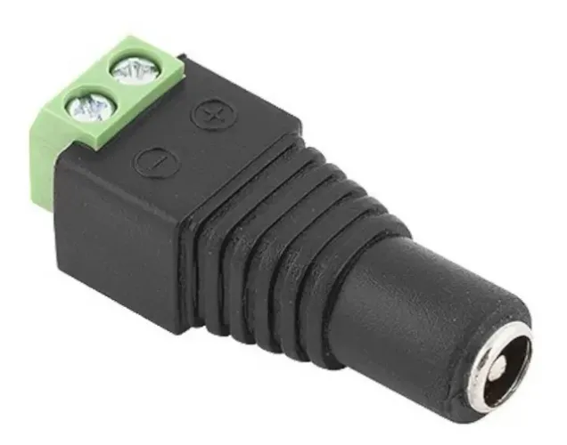 Adaptador J4 P4 Fêmea 2,1mm X Kre 2 Vias Para Fonte