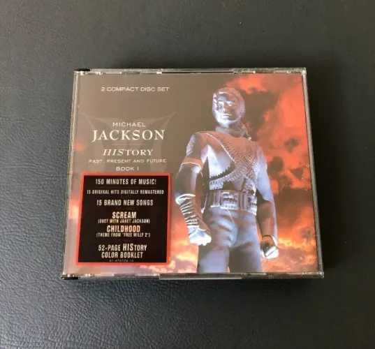 CD Michael Jackson - History: Past, Present and Future - Book I