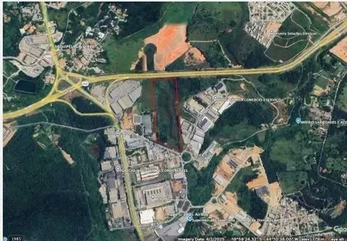Área Industrial à Venda em Betim - Frente para BR 262 Distrito Bandeirinhas