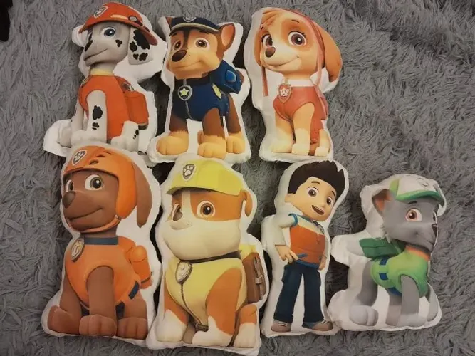 Patrulha Canina almofadinhas personagens