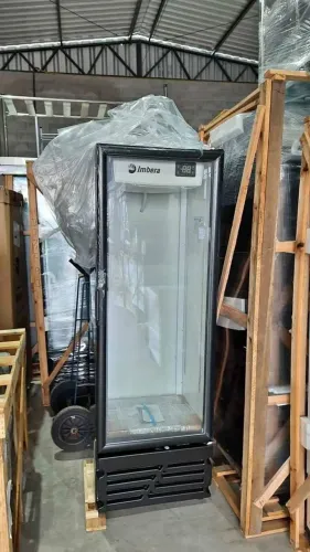 Cervejeira 454L imbera porta vidro pronta entrega 3 anos de garantia - Marcos
