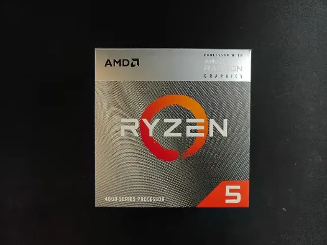 Caixa Vazia Original - Processador Amd Ryzen 5 4600g C/ Gráficos