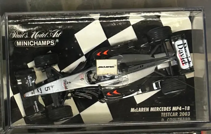 1/43 Mclaren MP4/18 Test Car Minichamps