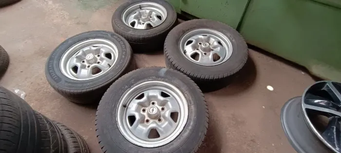 Jogo de Rodas GM/Chevrolet Opala, Caravan "Mexericas" Aro 14 Furação 5x114 