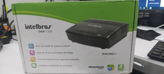 2 unidades Modem Intelbras GKM 1220