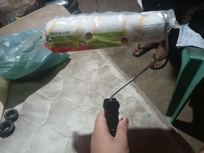 Rodo de pintura novo embalado pra vender logo