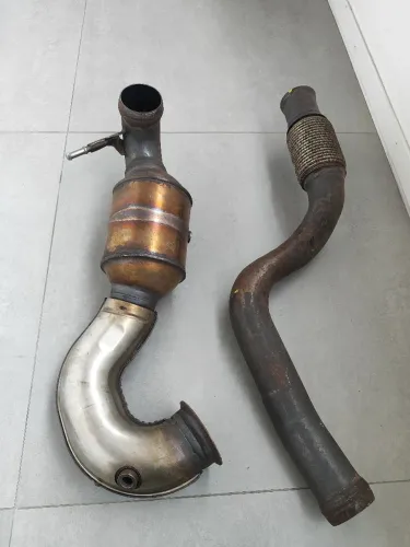 Catalisador + Tubo Flexível Mercedes-GLA 45 AMG