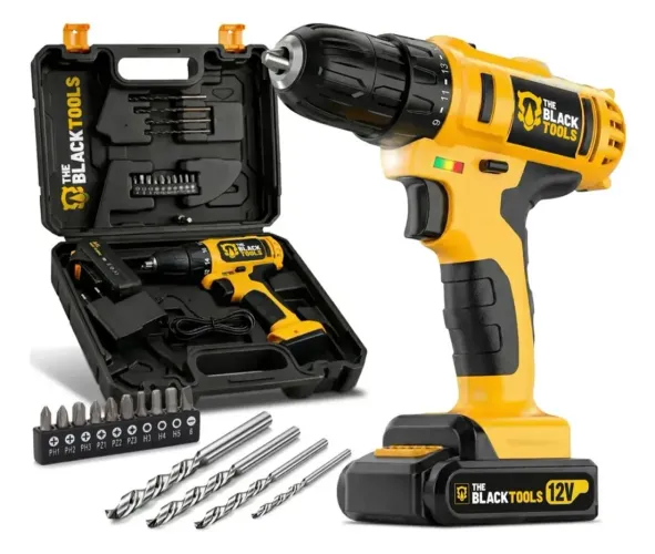 Parafusadeira Furadeira Nova Black tools