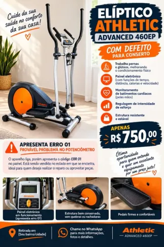 Elíptico advantace 480 ep