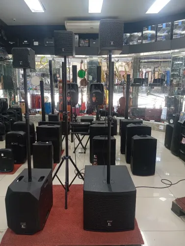 K Áudio Sistema Easy 6 par+sub 612 1500W