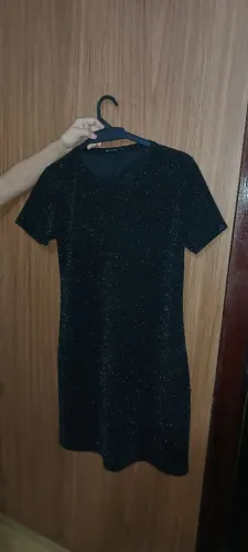 Vestido preto forrado